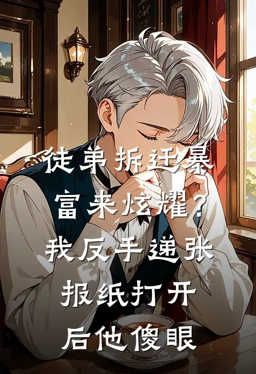 徒弟拆迁暴富来炫耀？我反手递张报纸，打开后他傻眼