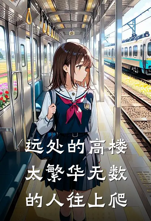 远处的高楼太繁华无数的人往上爬