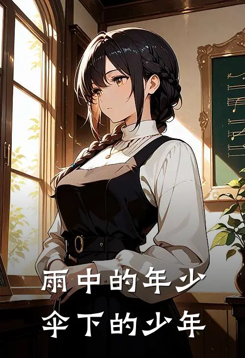 雨中的年少伞下的少年